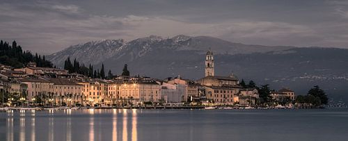 Een avond in Salo, Gardameer, Italië van Henk Meijer Photography