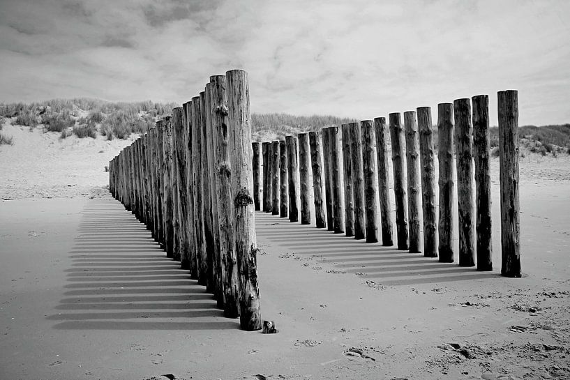 Bornes en noir/blanc par Els Fonteine