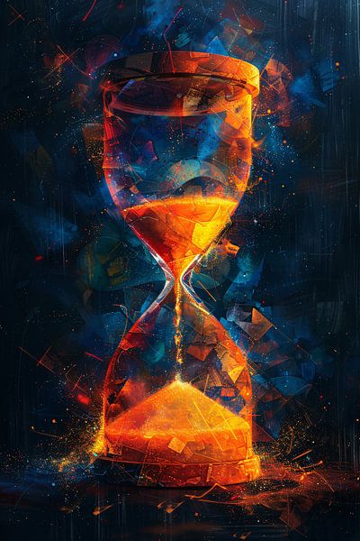 Abstract Zandloper Explosie van Art & Soul Creations