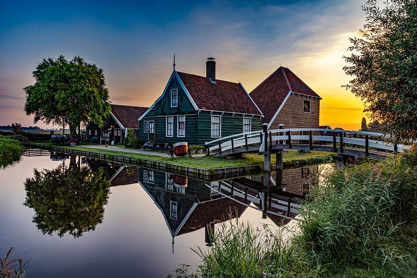The Zaanse Schans, Netherlands by Gert Hilbink