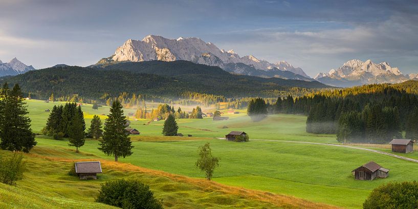 Wettersteingebirge von Rainer Mirau