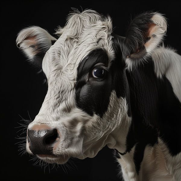Koe van dichtbij van TheXclusive Art