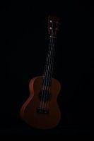 Ukelele en basse lumière