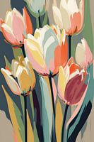 Pastel Tulpen