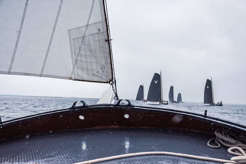 Plein vent dans la voile ! Skûtsjesilen par wiebesietze