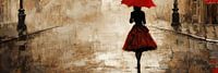Parapluie rouge