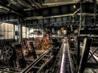 Verlassene Fabrik Deutschland HDR