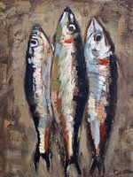 Le trois sardines taupe
