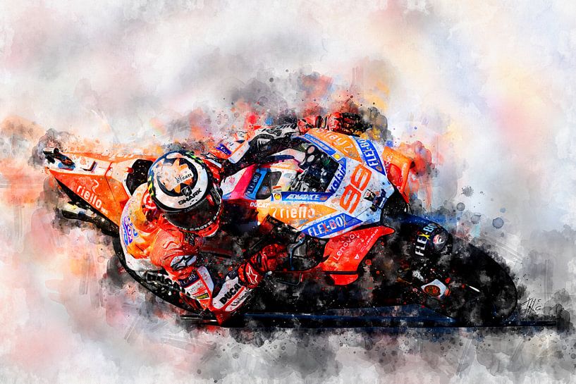 Jorge Lorenzo by Theodor Decker