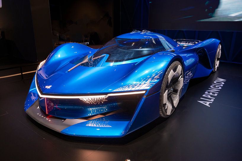 Alpine Alpenglow hydrogen-powered concept car by Sjoerd van der Wal Photography