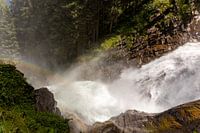 Majestic Krimllr waterfalls in Austria