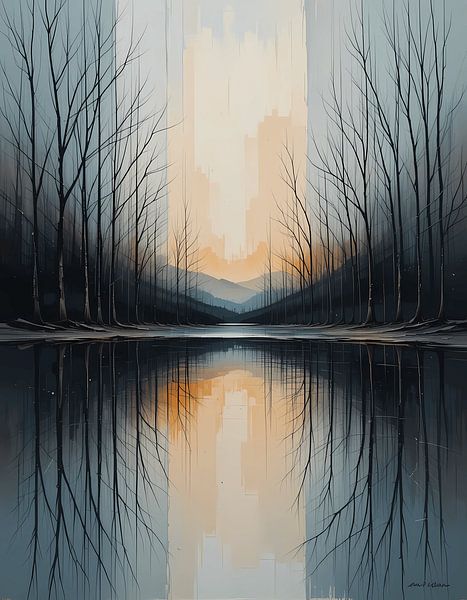 Reflektionen der Gelassenheit von Artistic