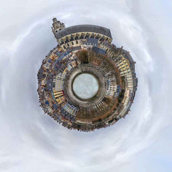 Panorama circulaire de Blois sur la Loire par Hans Kool