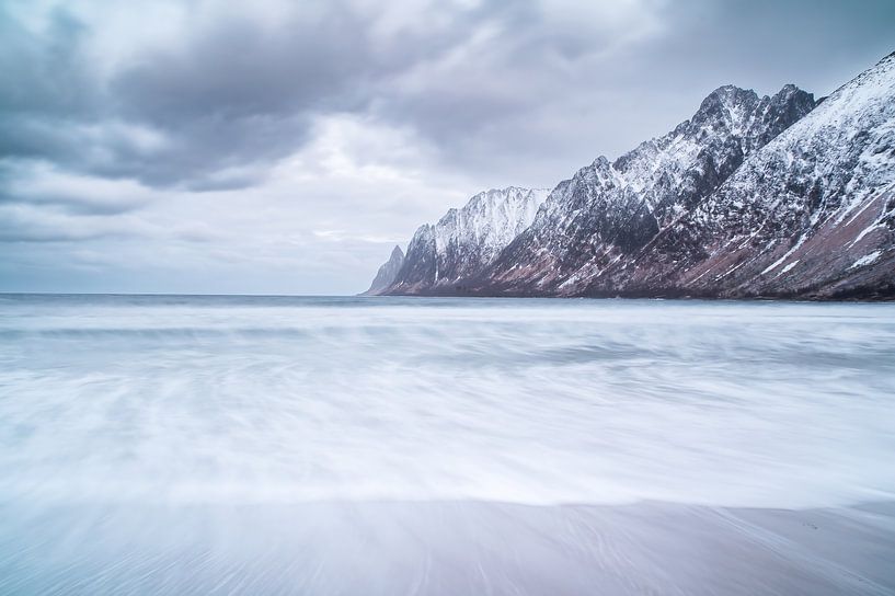 Strand auf Senja von Ageeth Groen