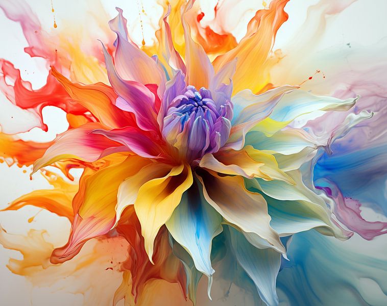 Dahlie Fiesta von Jacky