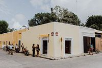 Scène de rue à Izamal