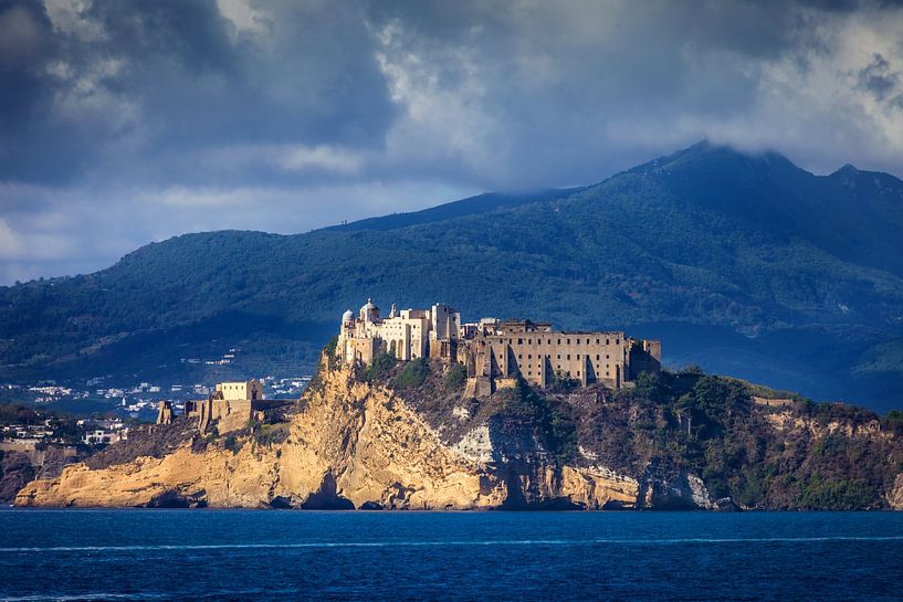 The island of Procida in the Gulf of Naples, Italy by Christian Müringer