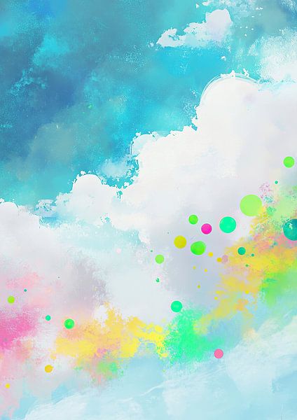 Cloud confetti by Niklas Maximilian