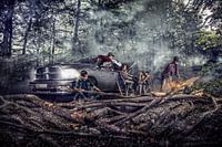 Norwegian Teenagers hanging out