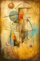 True Joy – Abstracte Vreugde in Warme Aardetinten