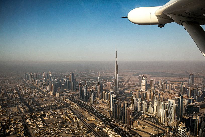 Burj Khalifa, Dubai skyline, United Arab Emirates by Travel Tips and Stories