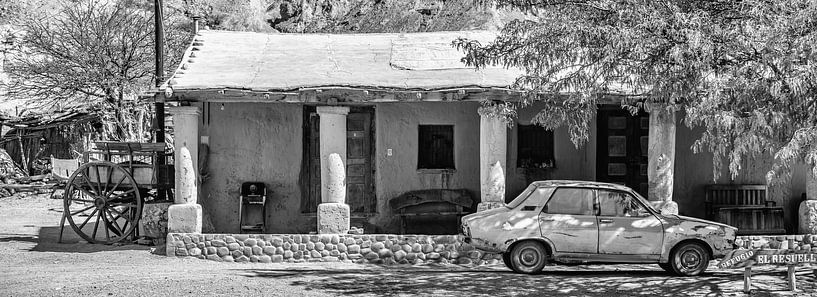 Street scene Ruta 40 Argentina. by Ron van der Stappen