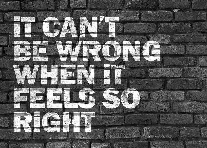 Inspirierender Spruch Graffiti in schwarz/weiß von KalliDesignShop