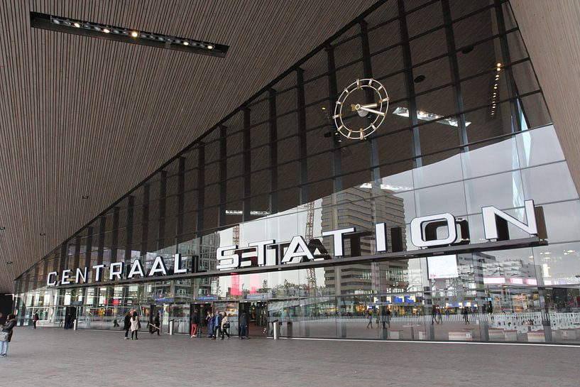 Rotterdam Centraal Station von Carel van der Lippe