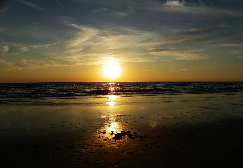 zonsondergang bergen aan zee par Jessica Berendsen