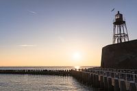 Crépuscule sur le port / Dämmerung über dem Hafen