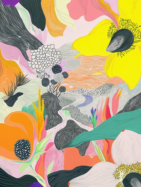 Gesprenkelte Blüte von Artclaud