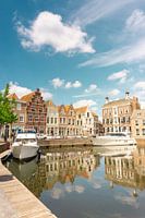 Der alte Hafen von Middelburg (vertikal)