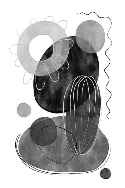 Flower And Cactus von Treechild