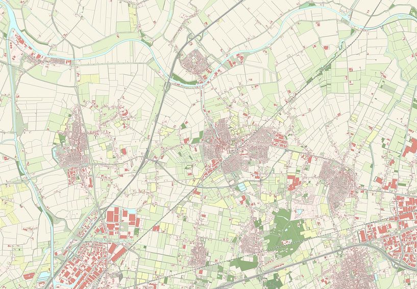 Karte von Halderberge von Rebel Ontwerp