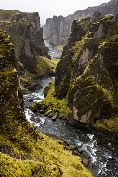 Gorge de Fjaðrárgljúfur en Islande par Danny Slijfer Natuurfotografie