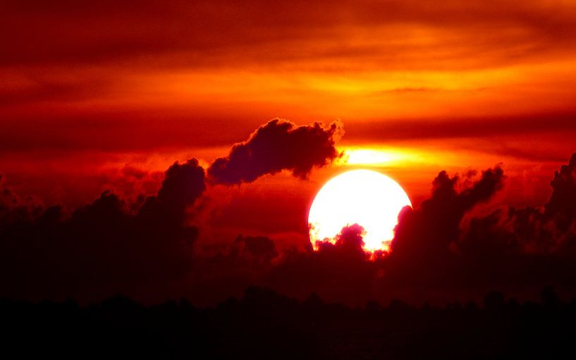 Salsa au coucher du soleil par Loraine van der Sande