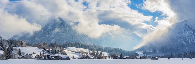 Winter in Oberstdorf von Walter G. Allgöwer