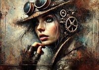 Steampunk Lady (gros plan)