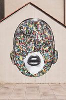 Le visage à Stavanger - street art - photographie de rue et de voyage
