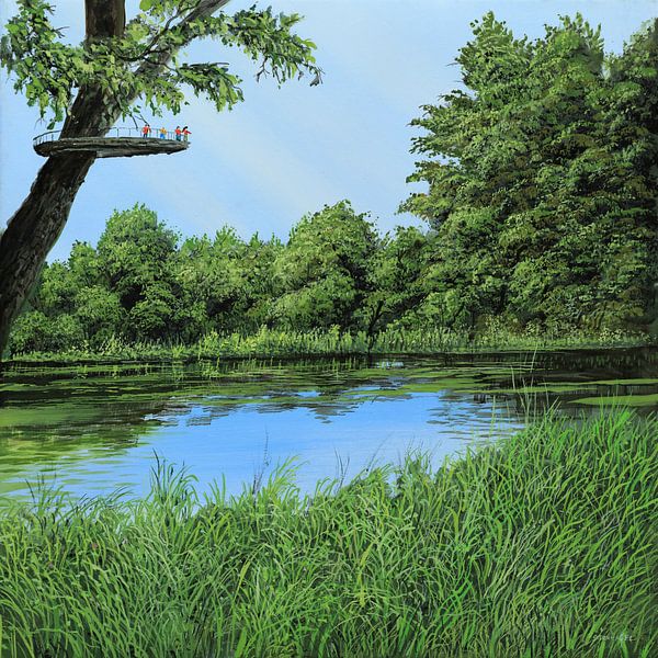 Life in a tree by Art Demo