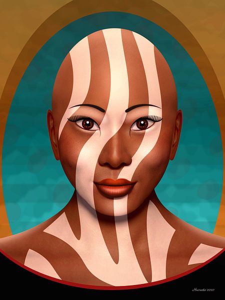 Schöne Kahlheit (Glatze) von Ton van Hummel (Alias HUVANTO)