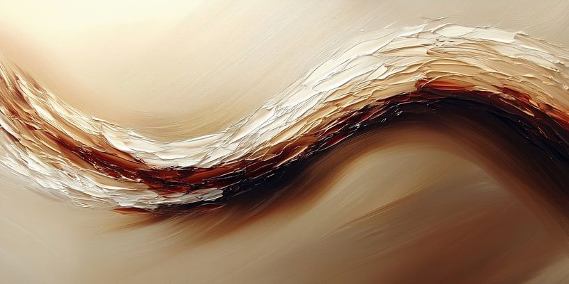 Modern abstract waves by Bert Nijholt