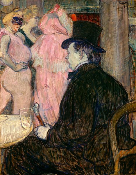 Maxime Dethomas, Henri de Toulouse-Lautrec von Liszt Collection