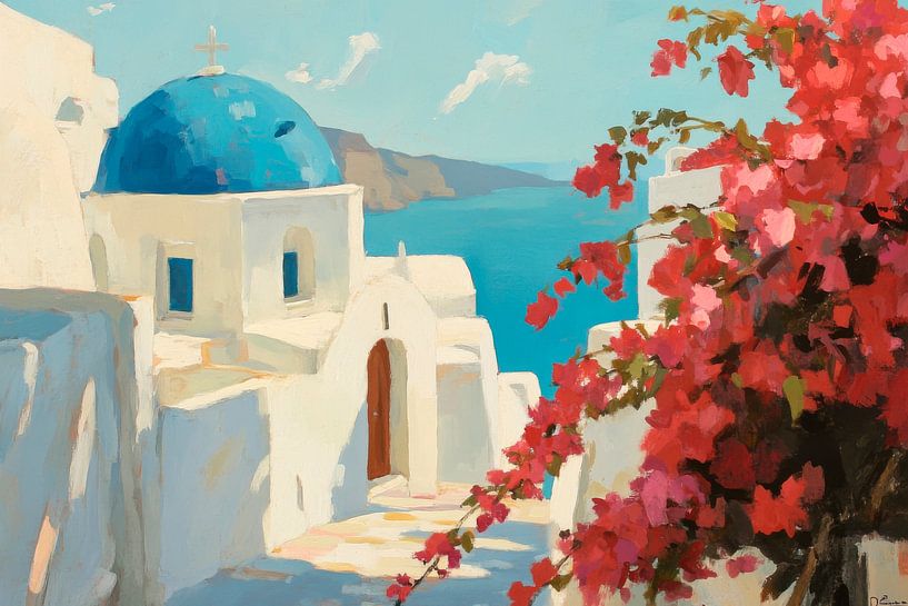 Greek paradise by Poster Art Shop