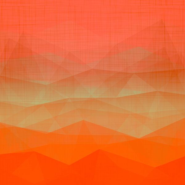 Abstract Landscape Warm Morning Sun by FRESH Fine Art