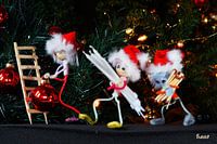 Ambiance de Noël avec Fubby's qui assure la décoration.