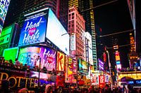 Drukte op Times Square - New York