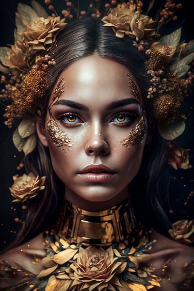 Reine d&#039;or par PixLAB