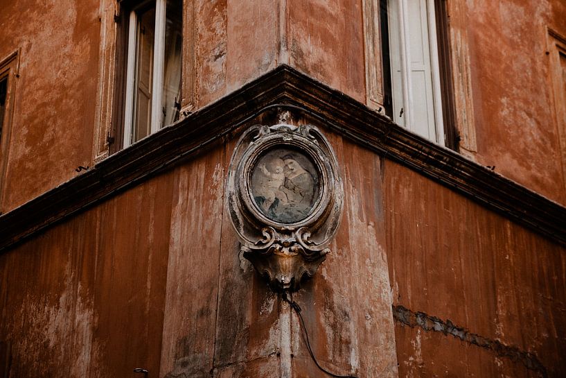 Street corner saint in Rome by Isis Sturtewagen