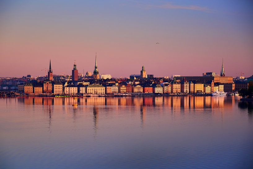 Stockholm panorama in the morning light by Stefan Dinse
